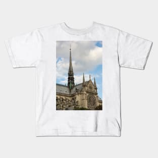 Notre Dame de Paris - 3 - A Side View © Kids T-Shirt